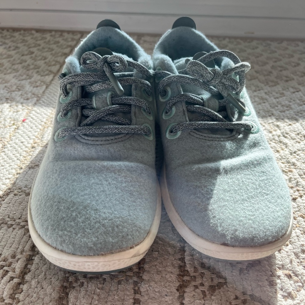 Allbirds Light Blur Green Sneakers Soft Comfortable Design